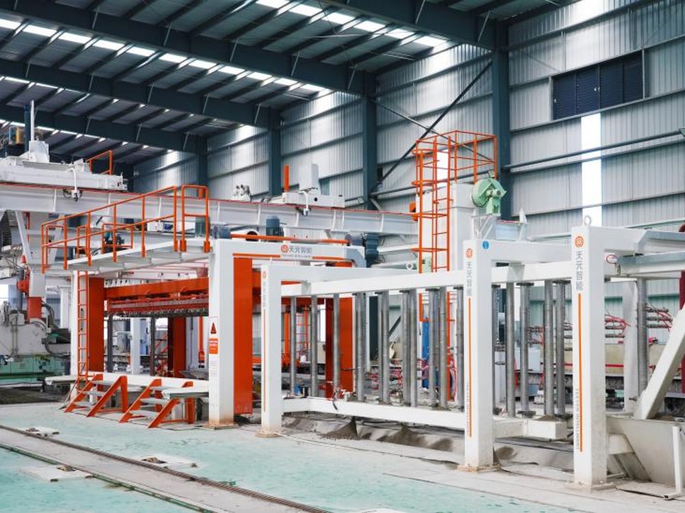Проект сверхпроизводительной линии по производству блоков AAC компании Huzhou Linghu Lingxin Wall Materials Co.